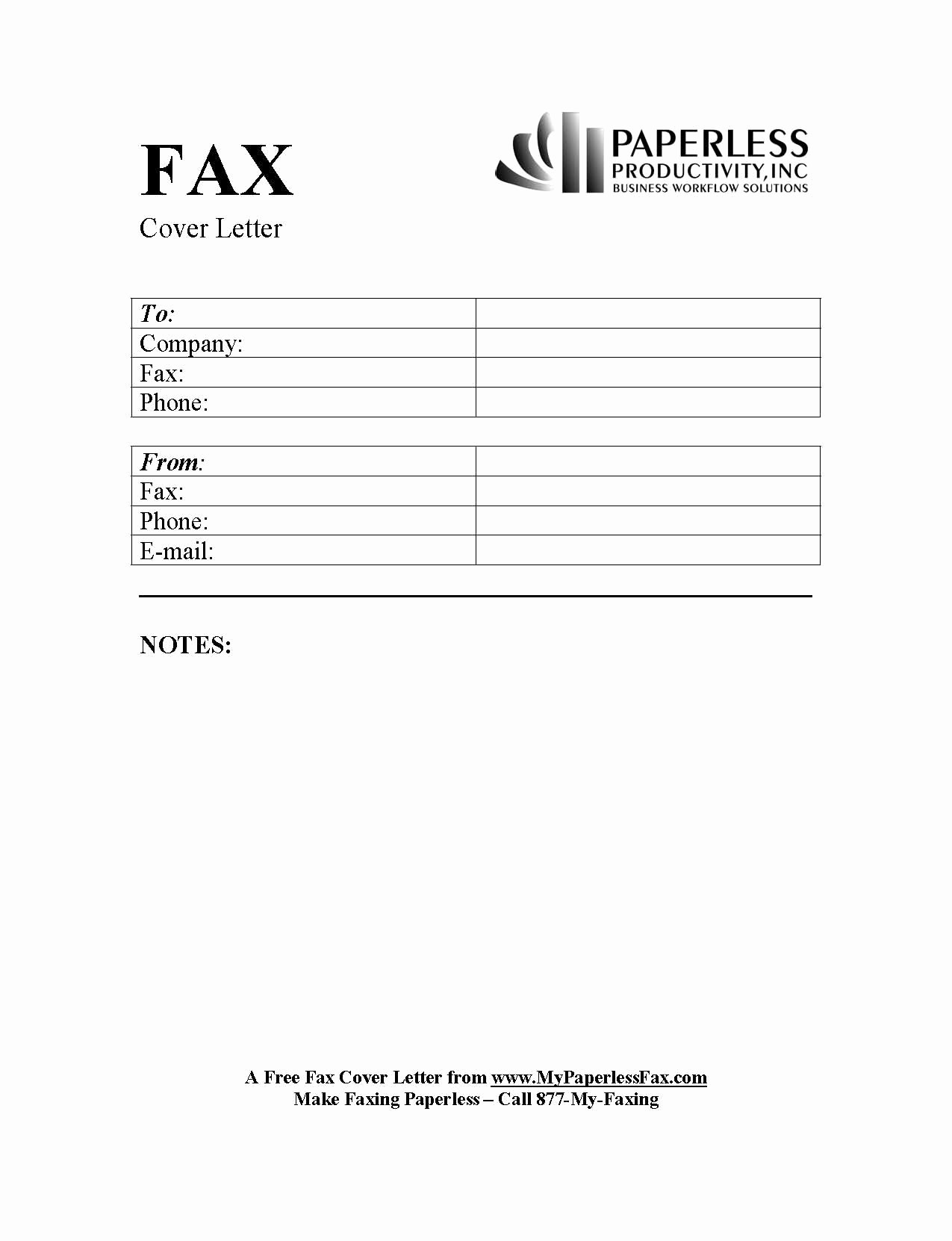 Cover Letter for A Fax Elegant Template for Fax Cover Sheet