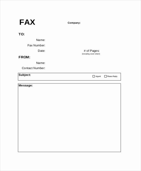 Cover Letter for A Fax Unique Cover Letter Fill In the Blank