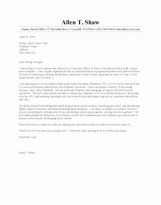 Cover Letter for Staffing Agency New Sample Cover Letter to Recruiter Agency Examples Ideas