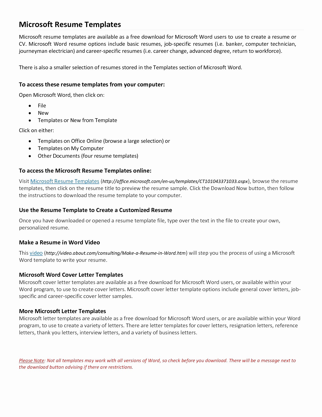 Cover Letter Microsoft Word Template Fresh Cover Letter Word Template Free Download