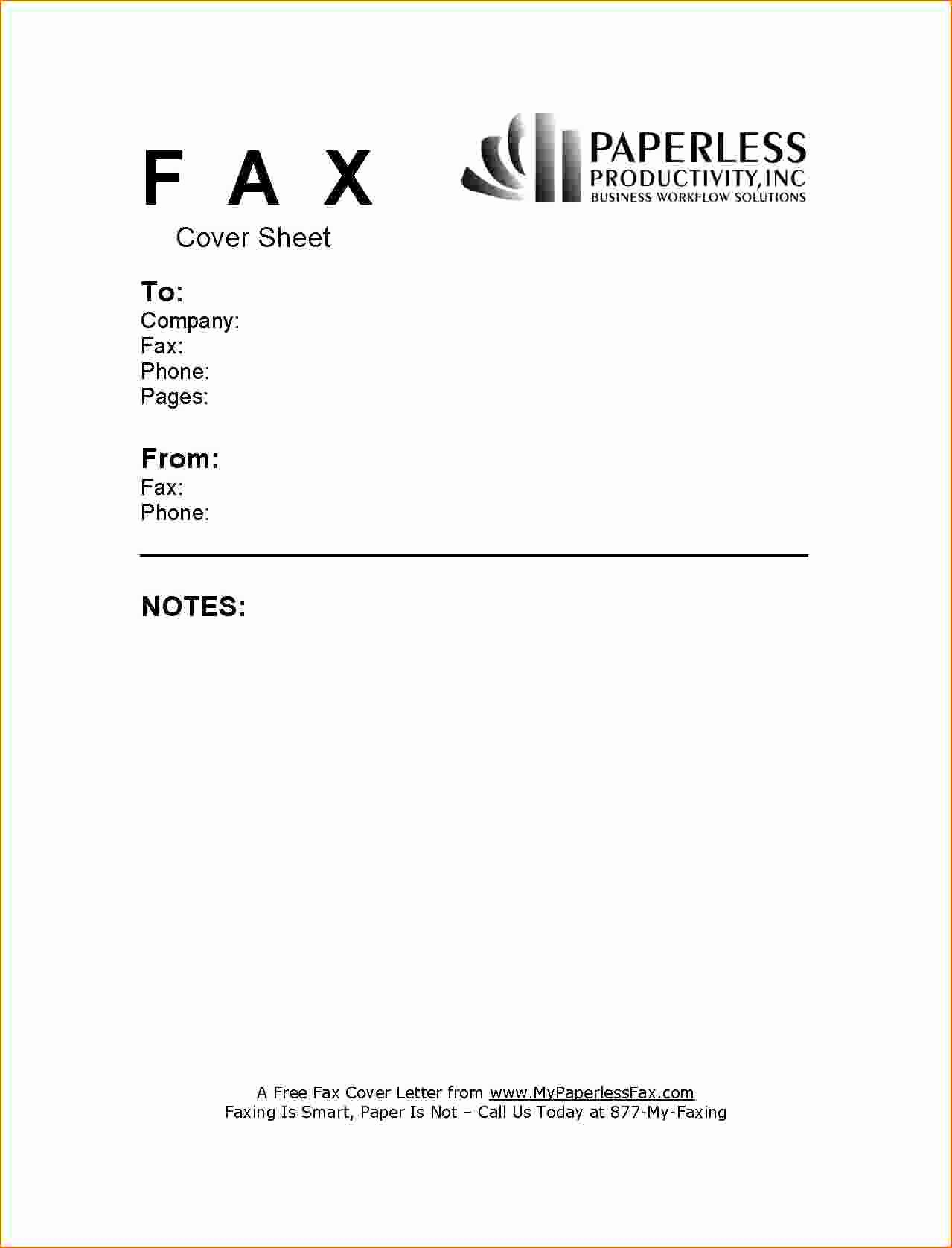 Cover Letter Template for Pages Beautiful 6 Example Fax Cover Sheet