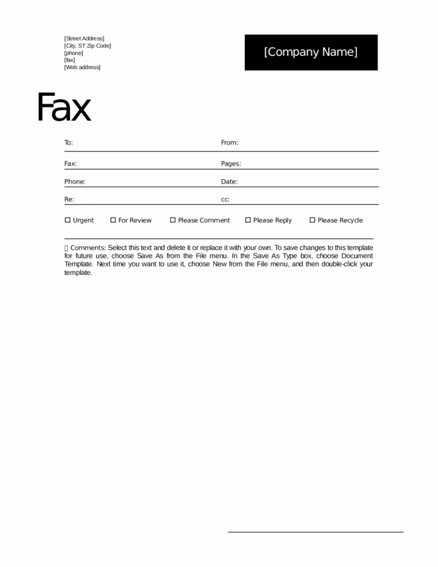 Cover Letter Template for Pages Fresh Pages Template Fax Cover Sheet Mac