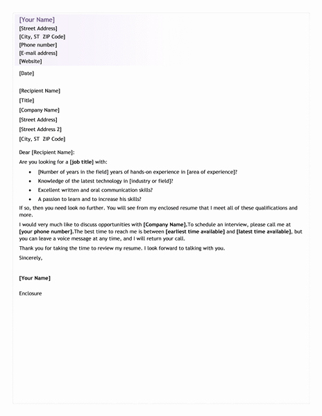 Cover Letter Template Word 2013 Fresh Download Cover Letter Letter Templates and Open with