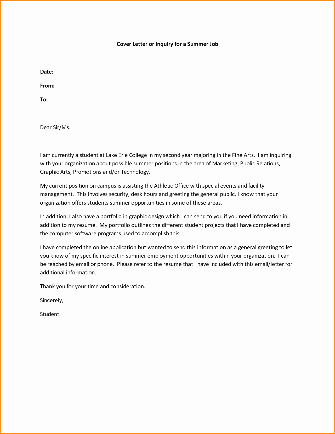 Cover Letter with Photo Template Best Of 5 Graphic Designer Cover Letter Template