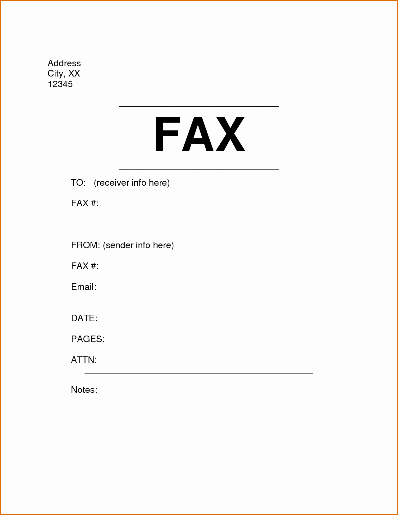 Cover Sheet for A Fax Best Of 6 Fax Cover Sheet format