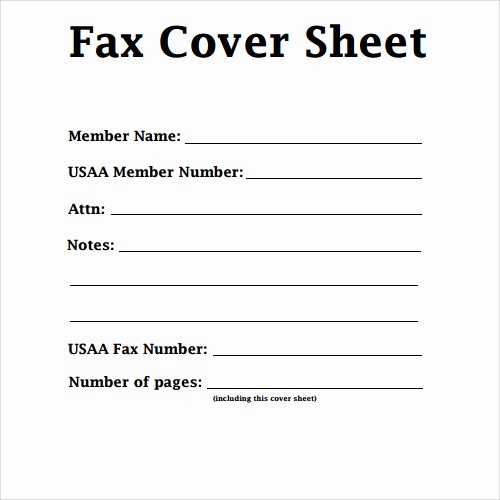 Cover Sheet for A Fax Inspirational Free Printable Fax Cover Sheet Pdf Word Template Sample