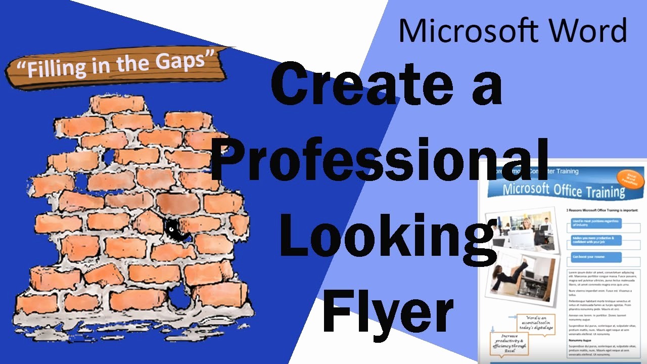 Create A Flyer In Word Fresh Create A Professional Looking Flyer In Microsoft Word