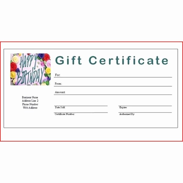 Create A Gift Certificate Free Lovely 9 Best Of Make Your Own Gift Certificates Free