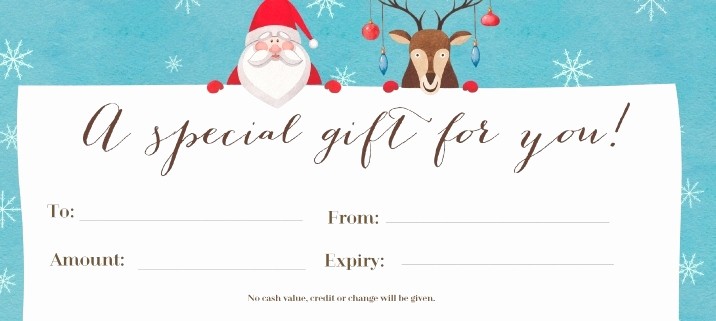 Create A Gift Certificate Free Unique Make Your Own Gift Certificate