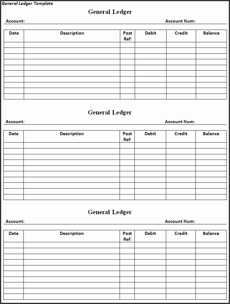 Create A Ledger In Excel Elegant General Ledger Template Excel Pdf formats