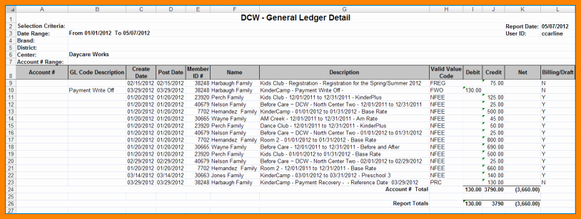 Create A Ledger In Excel Lovely 7 General Ledger In Excel