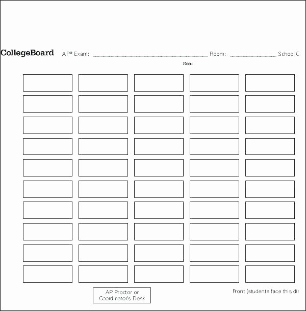 Create A Seating Chart Free Awesome Classroom Seating Chart Template High School Create How to