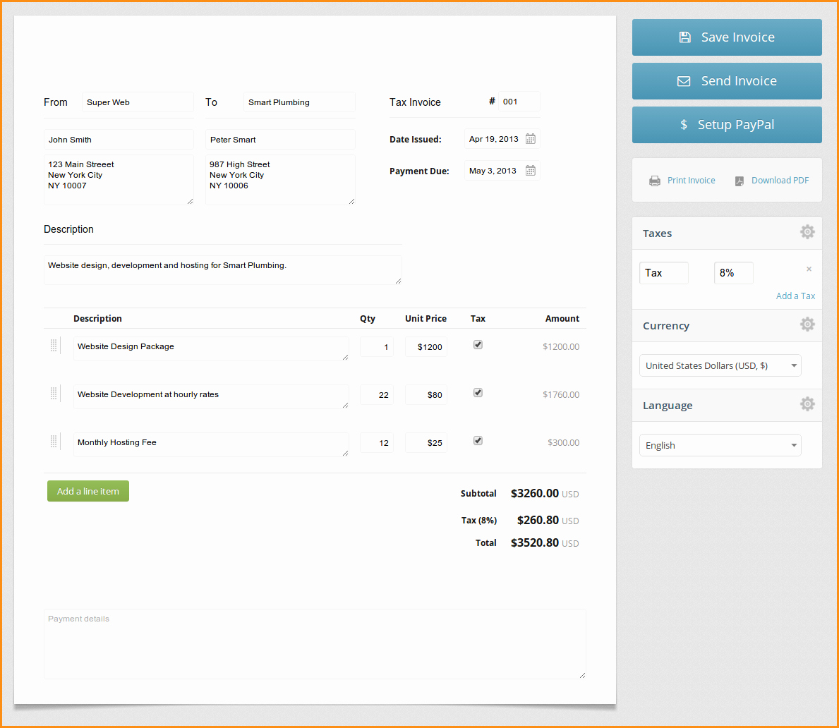 Create An Invoice Free Template Awesome 11 Create An Invoice Free