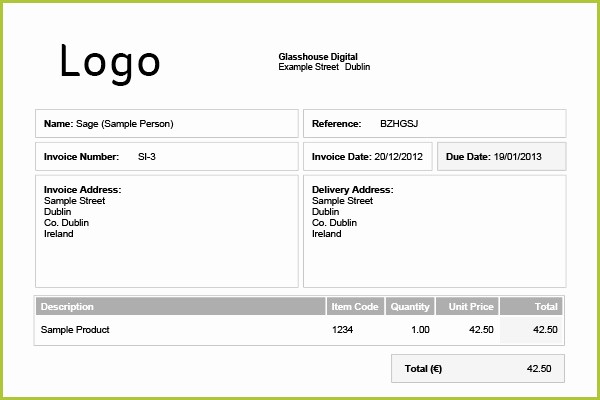Create An Invoice Free Template Inspirational How to Create An Invoice Sage E