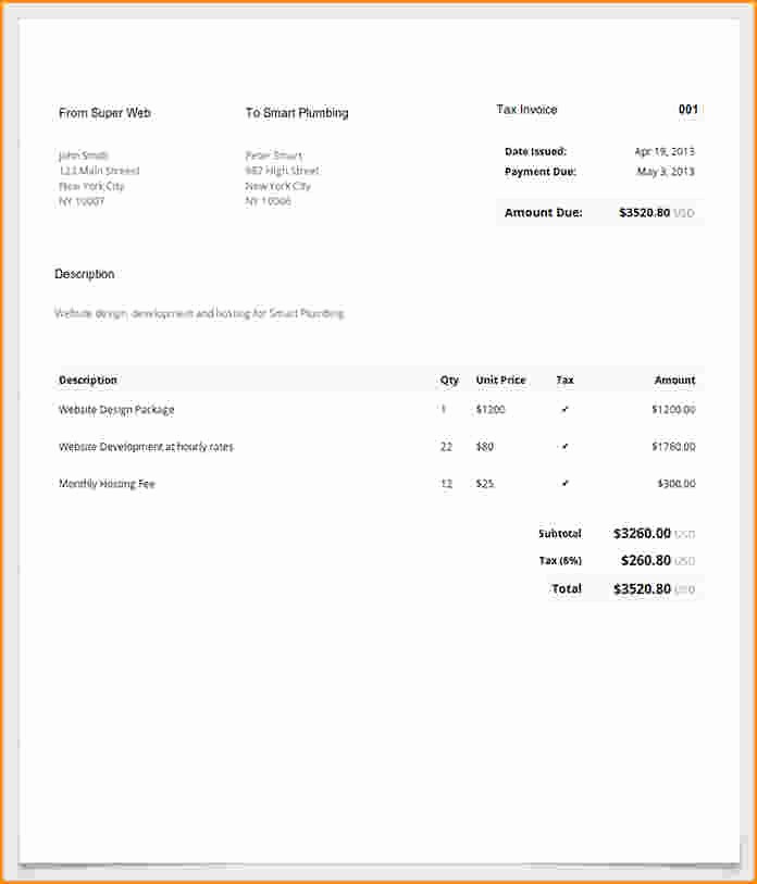 Create An Invoice Free Template Luxury 9 How to Create Invoice