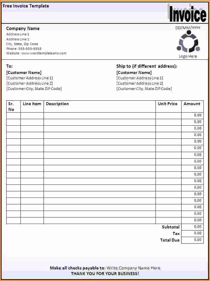 Create An Invoice Free Template Unique 14 How to Make An Invoice