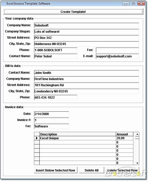 Create Invoice Template In Excel Beautiful Invoice Template Excel 2007