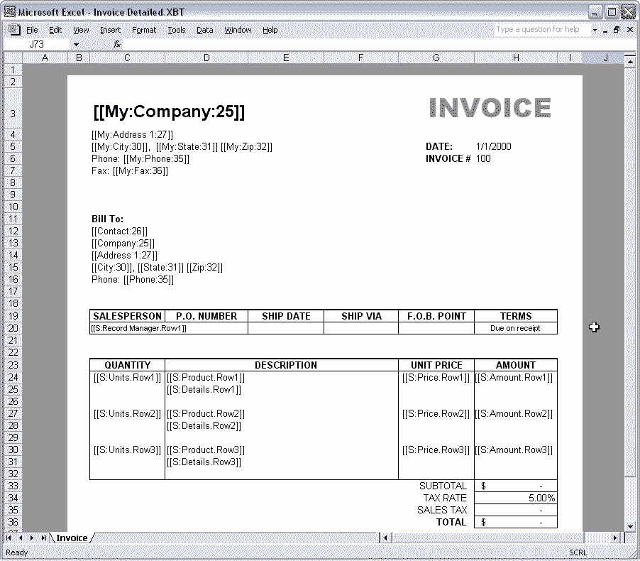 Create Invoice Template In Excel Inspirational Invoice Template Excel 2007