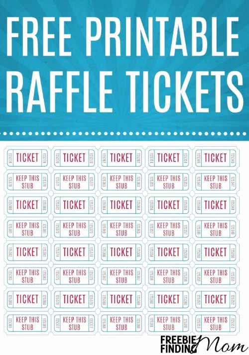 Create Your Own Raffle Tickets Fresh 25 Best Ideas About Printable Raffle Tickets On Pinterest