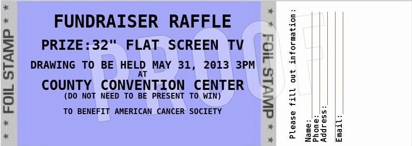 Create Your Own Raffle Tickets Fresh Awesome Tips to Host A Successful Raffle