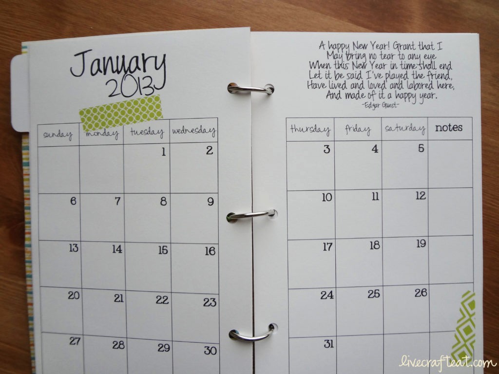 Create Your Own Weekly Calendar Lovely How to Make Your Own Planner Using A Cereal Box and