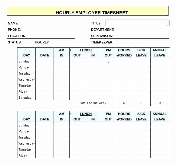 Creating A Timesheet In Excel Lovely Excel Timecard Template Sample Employee Monthly Timesheet