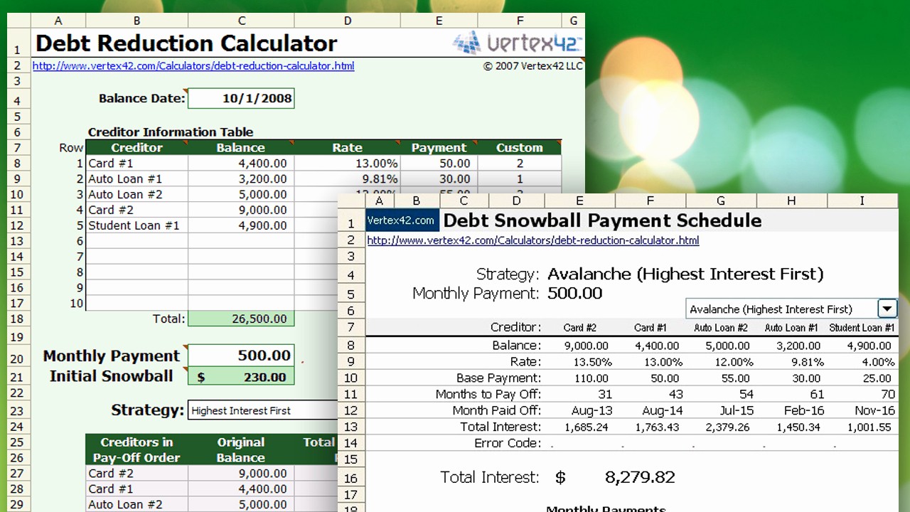 Credit Card Snowball Calculator Excel New Download This Snowball Debt Calculator and Plan to Get Out