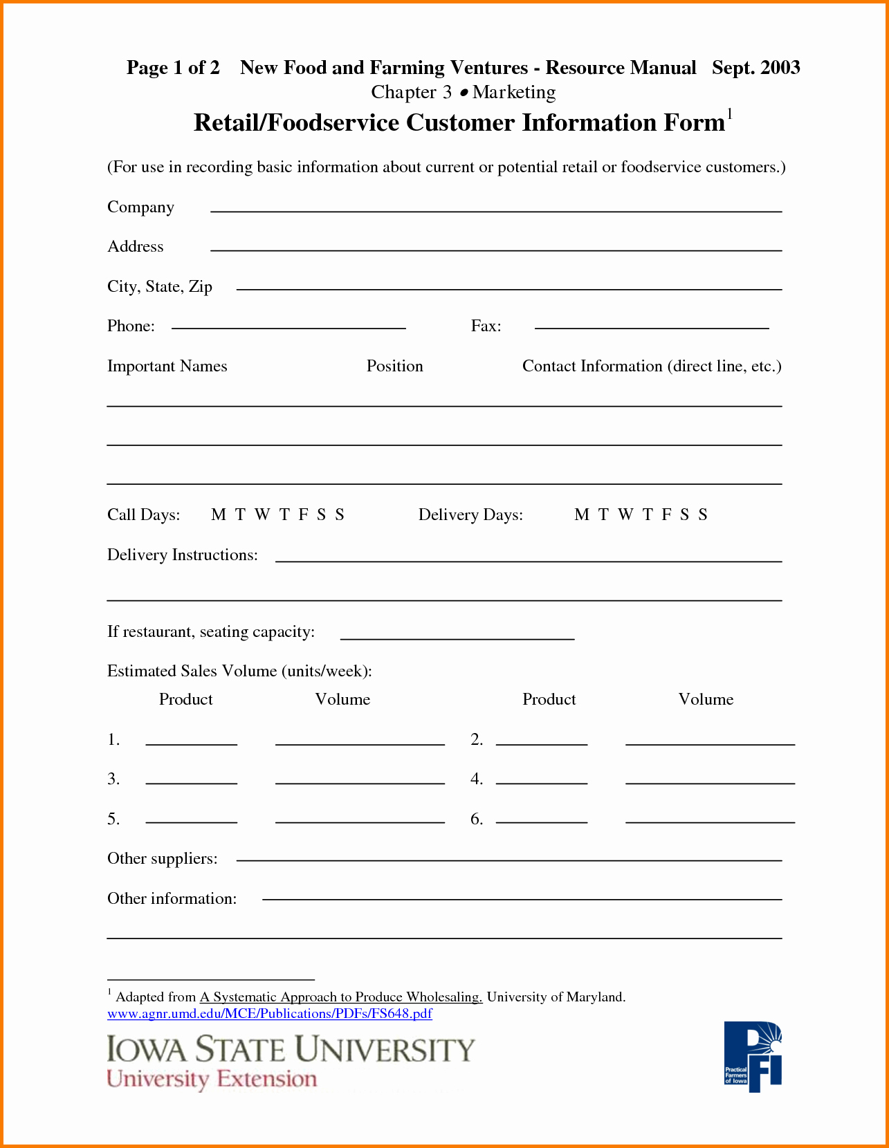 Customer Contact Information form Template Fresh Customer Information form Template