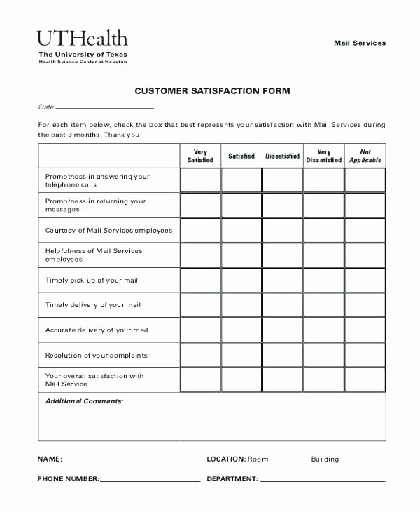 Customer Feedback form Template Word Beautiful Sample Survey form Template – Contactory