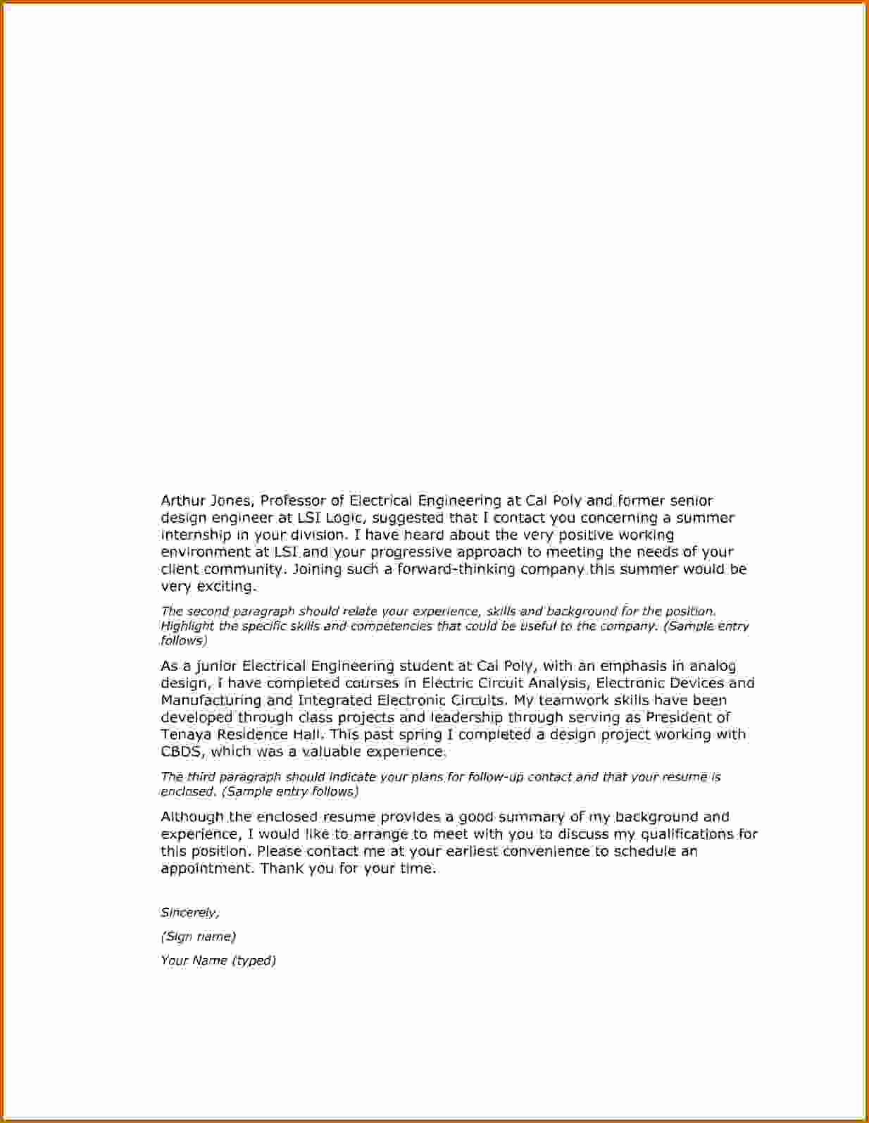 Cv and Cover Letter Template New 6 How to Write A Cover Letter Example