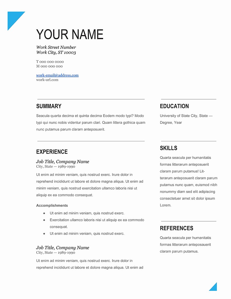 Cv format Samples In Word Awesome Best Cv Samples Template Download 2018 In Ms Word Pdf format