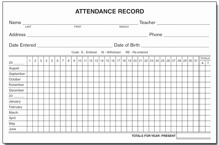 Daily attendance Sheet In Excel Fresh Daily Employee attendance Sheet Excel Free Printable