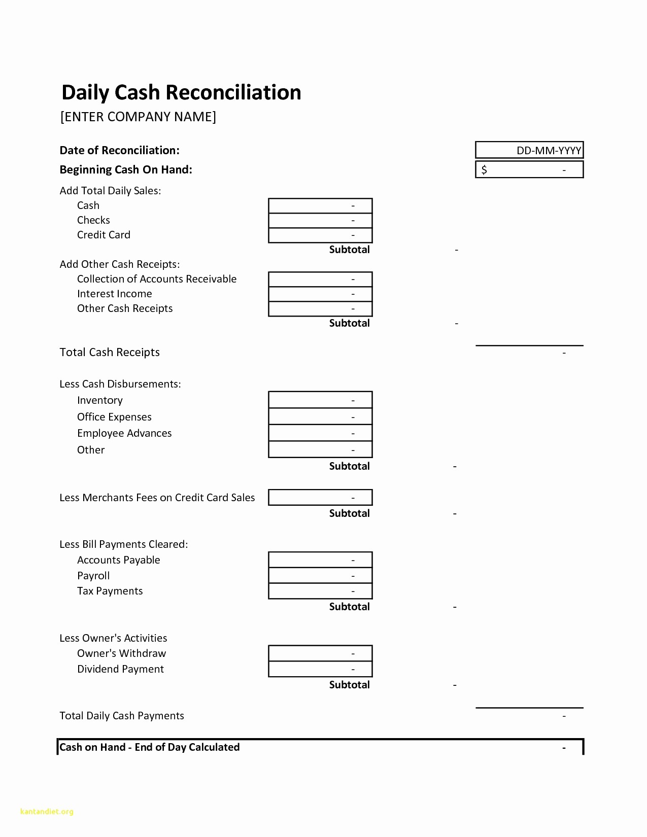 Daily Cash Report Template Excel Lovely Daily Cash Sheet Template Excel