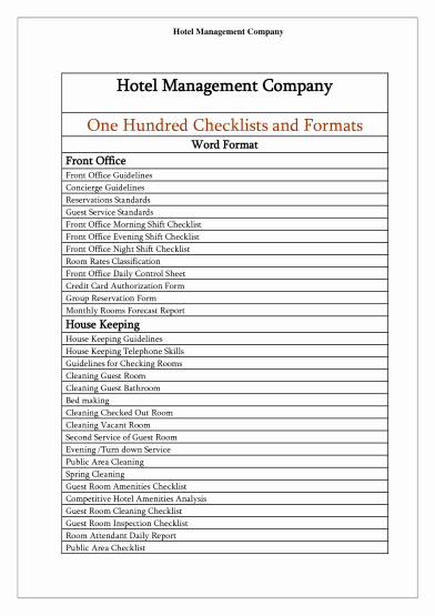 Daily Cleaning Checklist for Office Fresh Georgeous Hotel Cleaning Checklist Template
