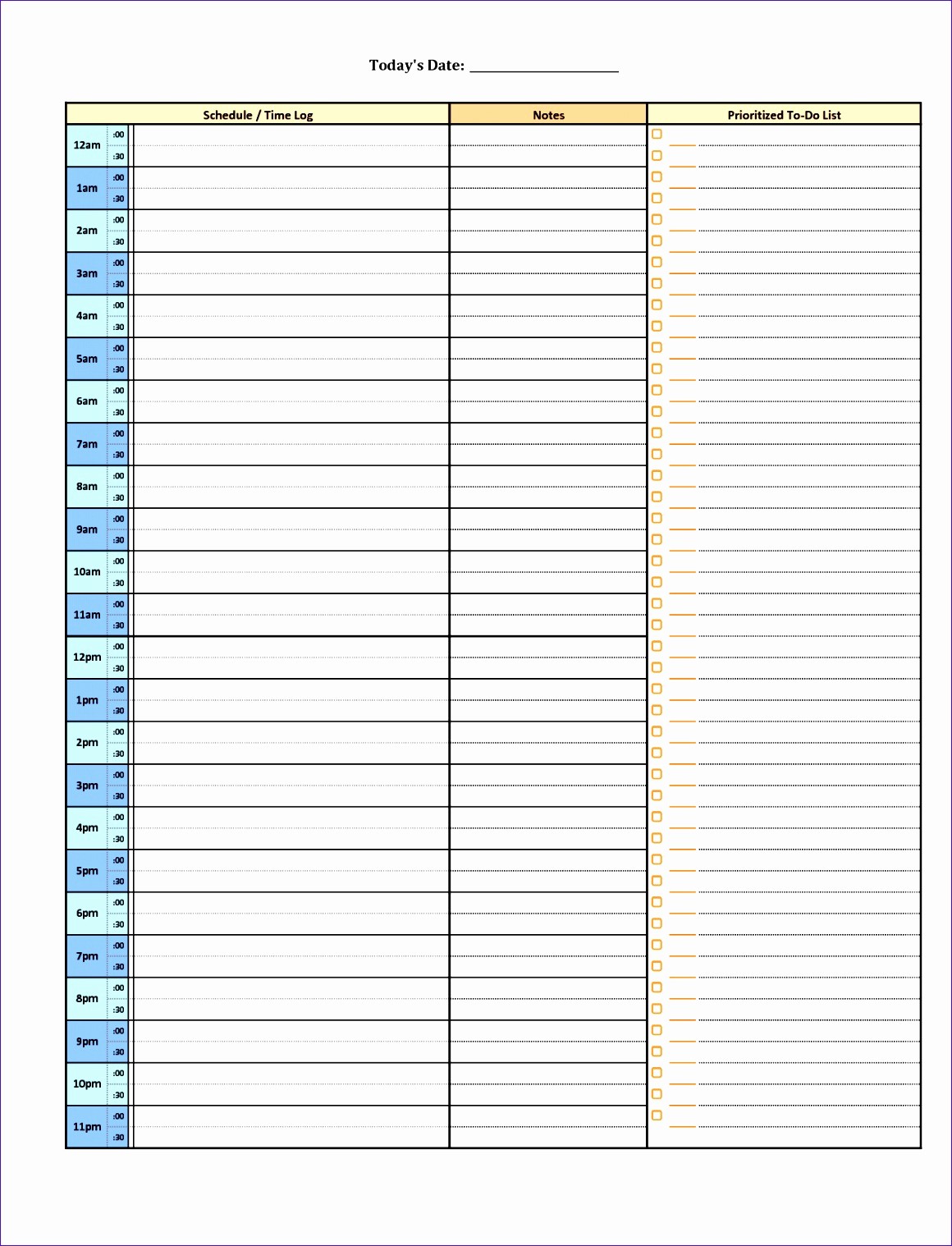 Daily Hourly Schedule Excel Template Fresh 9 Work Schedule Template Excel 2010 Exceltemplates
