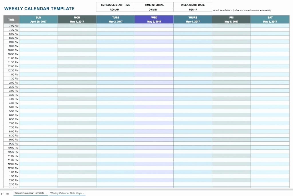 Daily Planner Template Google Docs New Template 15 Minute Planner Printable