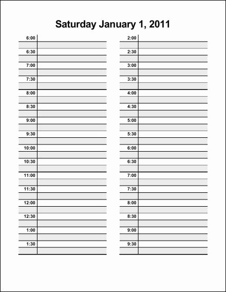 daily planner with time slots new daily calendars with hourly slots of daily planner with time slots
