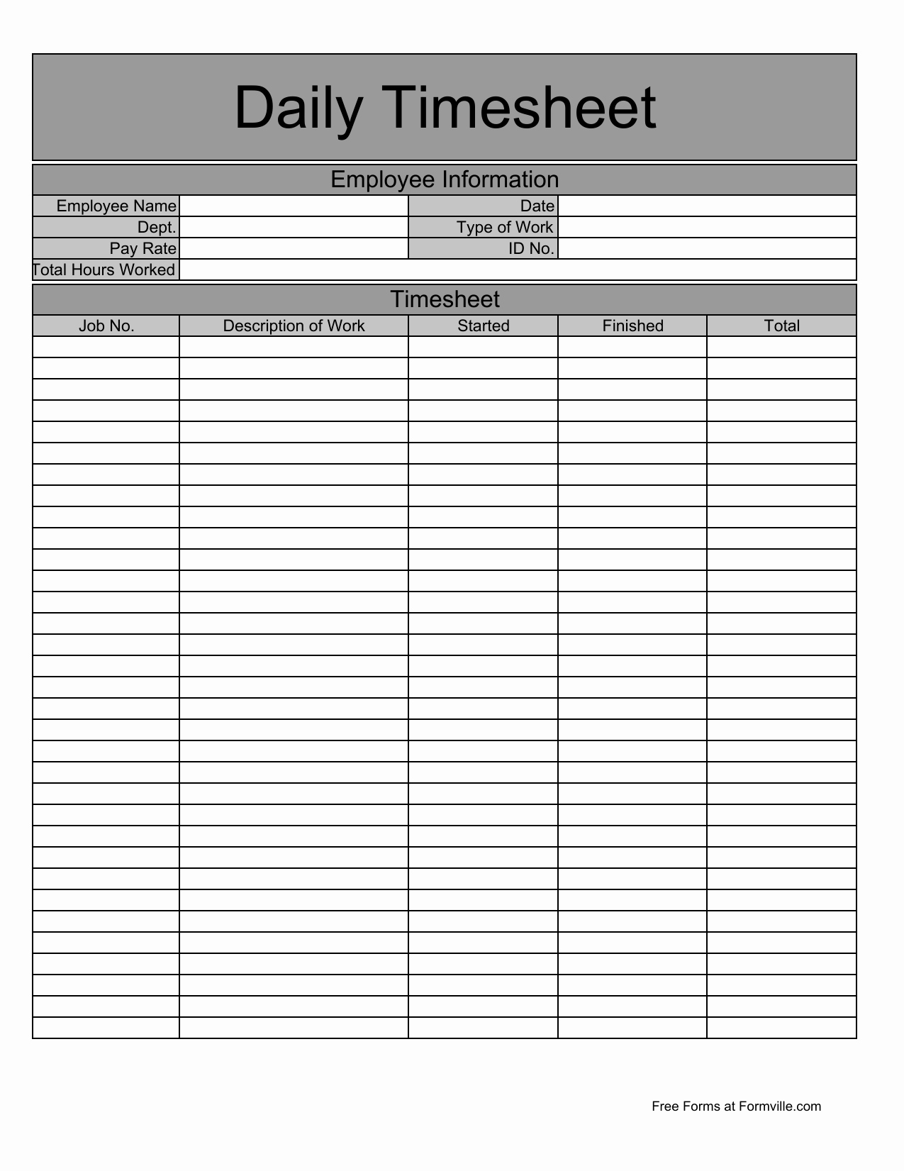 Daily Time Sheet Template Excel Beautiful Download Daily Timesheet Template Excel Pdf