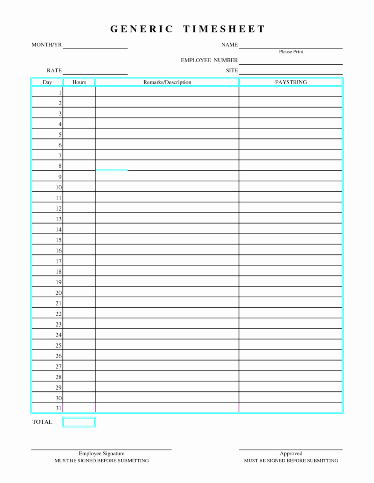 Daily Time Sheet Template Excel Lovely Free Excel Timesheet Template Multiple Employees Time
