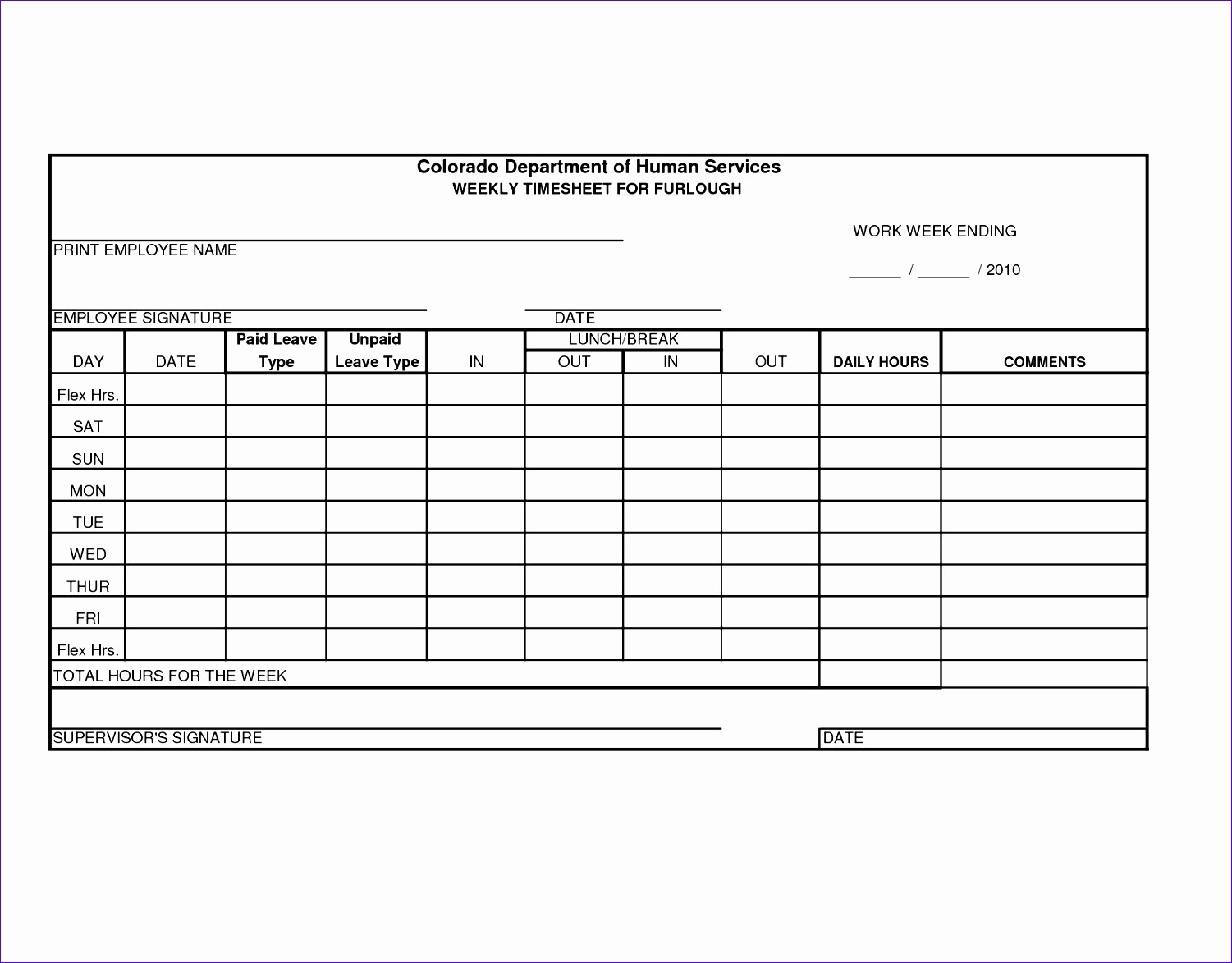 Daily Time Sheets Free Printable Fresh 12 Employee Timesheet Template Excel Spreadsheet