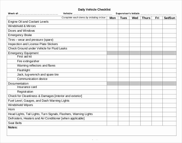 Daily Weekly Monthly Checklist Template Lovely Daily Checklist Template 27 Free Word Excel Pdf