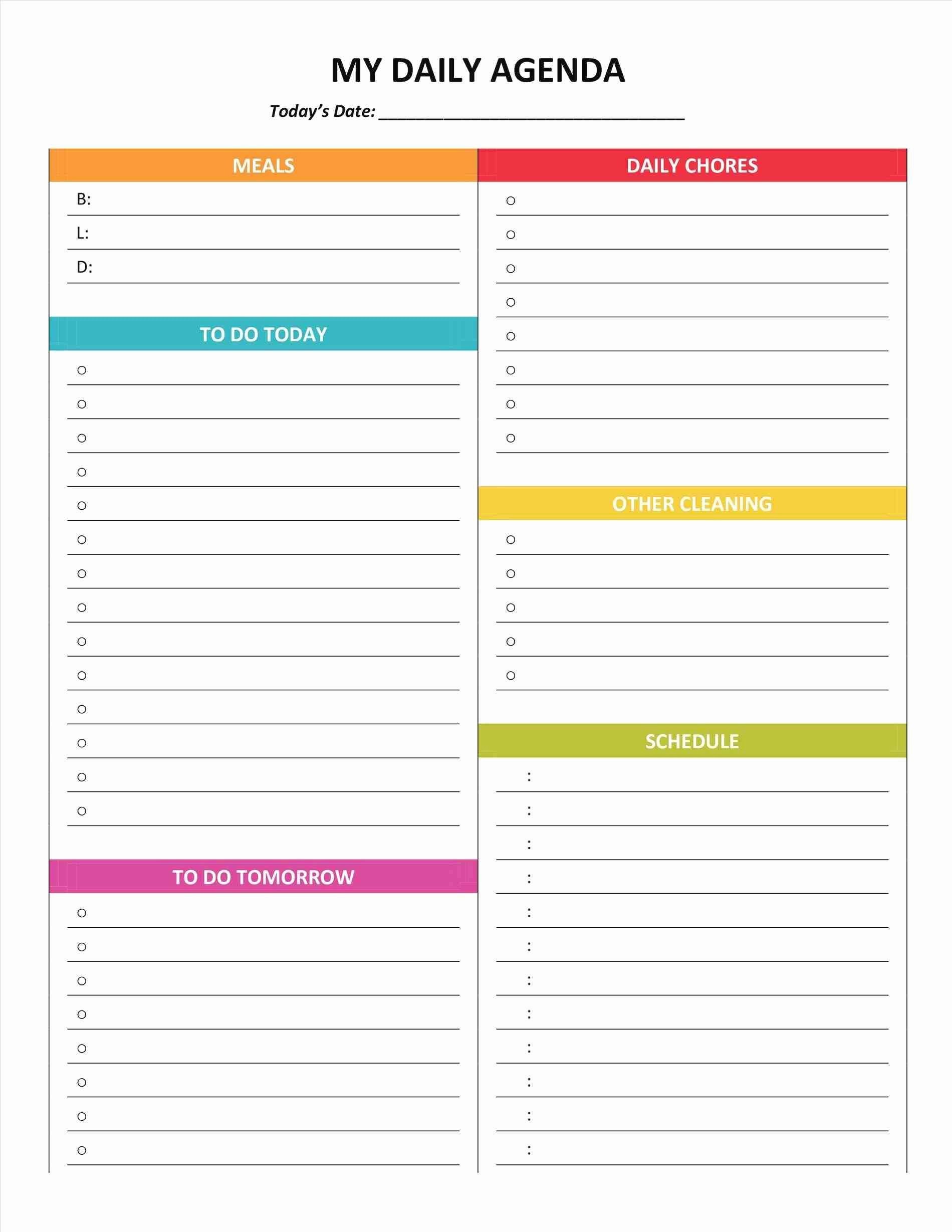 Daily Weekly Monthly Checklist Template New Lovely Chore Chart Template Daily Weekly Monthly