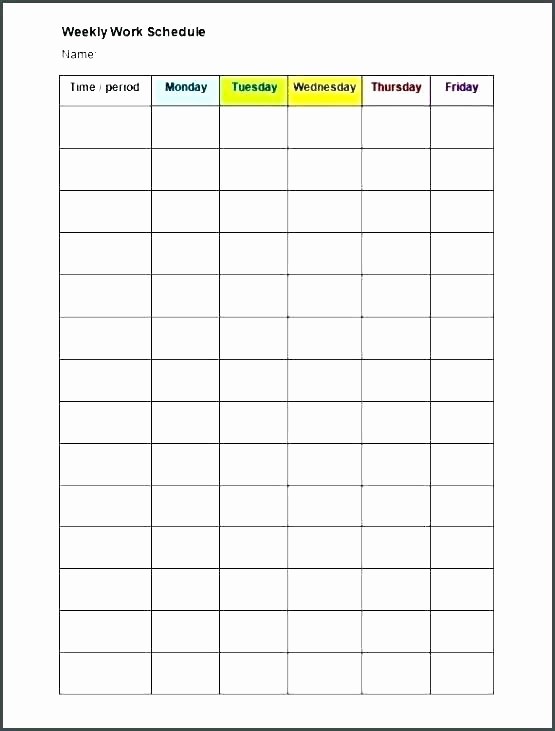 Daily Work Schedule Template Excel Best Of K Daily Schedule Template Excel Weekly Work Word format