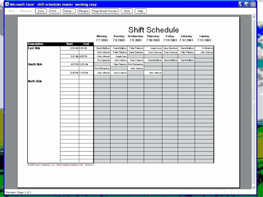 Daily Work Schedule Template Excel Lovely Work Schedule Template Work In Progress Excel Template