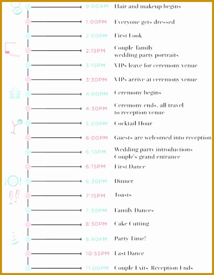 Day Of event Timeline Template Fresh 5 Day event Timeline Template