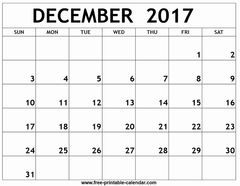 December 2017 Calendar Template Word Awesome December 2017 Calendar