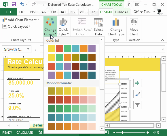 Deferred Payment Loan Calculator Excel Inspirational Deferred Tax Rate Calculator for Excel