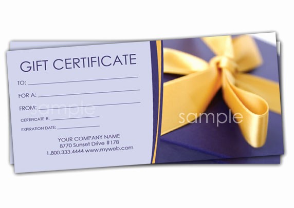 Design Your Own Gift Certificate Elegant Print Your Own Gift Certificates Using Easy Templates