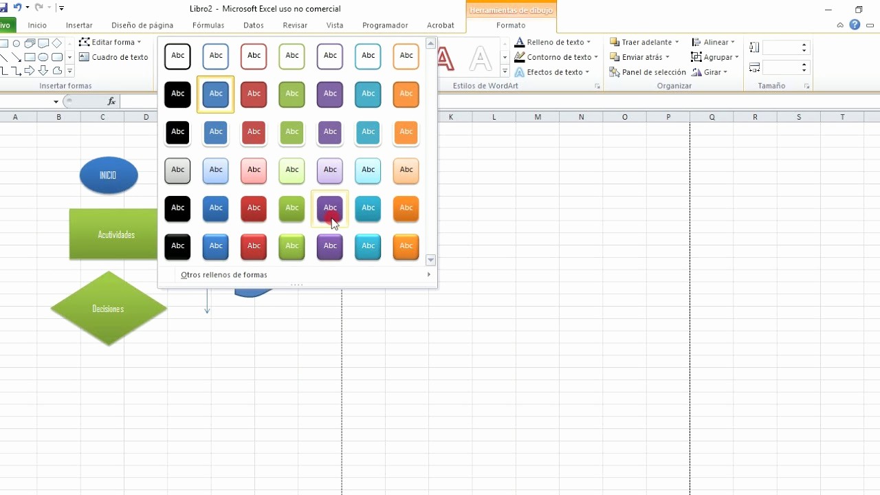 Diagramas De Flujo En Excel Lovely Tutorial Diagramas De Flujo En Excel