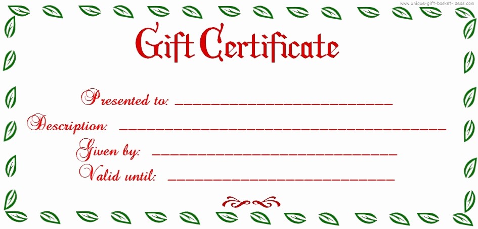 Diy Gift Certificate Template Free Awesome Uses for Gift Certificate Templates